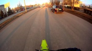 На Топовом Питбайке По Городу / Bigy 190 Daytona