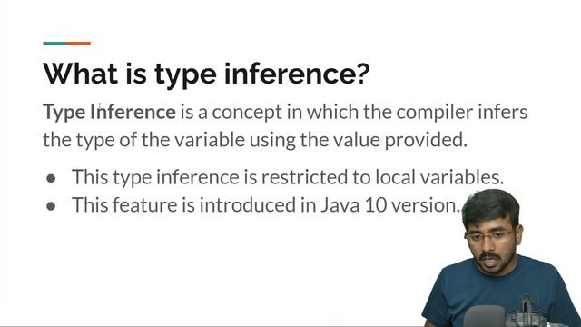 P31 - Type Inference with local variables in Java | Core Java | Java Programming | смотреть онлайн