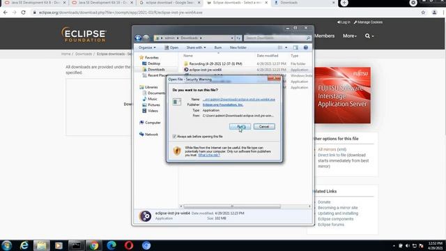 java installation, eclipse Installation and writing first java code for beginners смотреть онлайн