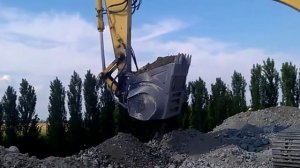 Ковш-дробилка Simex CBE на экскаватор дробильный кошв для породы