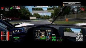 Assetto Corsa Competizione . Monza  45 минутка на портале LFM. Часть 1