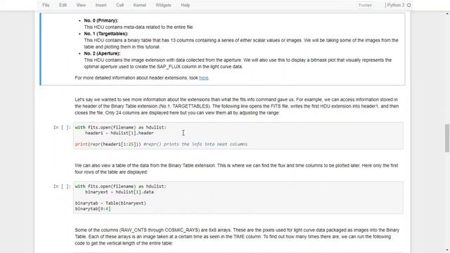 Jupyter Notebook Tutorial: Plotting Images from Kepler Target Pixel Files смотреть онлайн