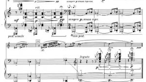 Robert Muczynski - Sonata for Alto Saxophone and Piano, Op. 29 (1979) [Score-Video]