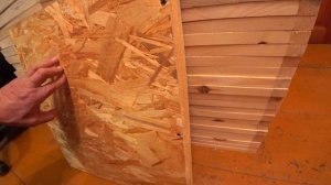 ИЗГОТОВЛЕНИЕ ДНИЩА К УЛЬЮ ДАДАН из ДВП и ПЕНОПЛАСТА внутри