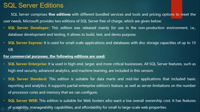SQL Server Introduction-MS SQL Server complete course in Telugu-Lesson-1