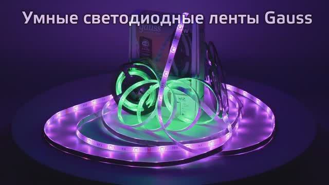 Умная светодиодная лента Gauss Smart Light