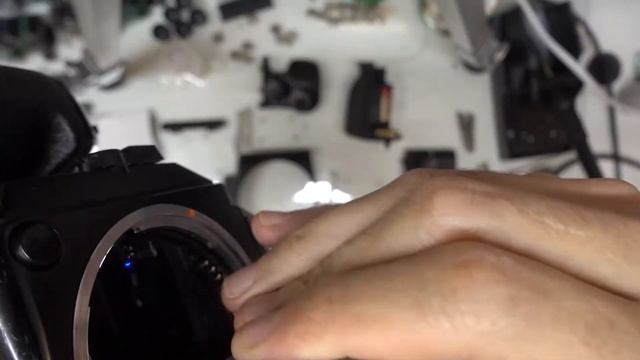 Pentax 645n 645nii Medium Format camera - Changing , Cleaning & Installing Focusing screen смотреть онлайн