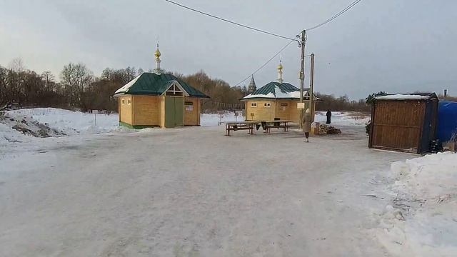 Крещенские купания в проруби 21.01.2023 / Orthodox bathing Epiphany
