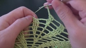 Скатерть " Весеннее настроение ". Часть 5.