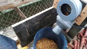 Лущилка кукурузы из хлама