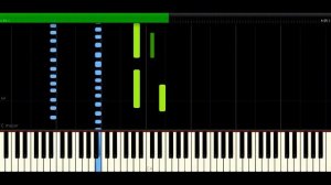 10CC - I'M NOT IN LOVE| Piano cover| Synthesia| Guardians Of The Galaxy
