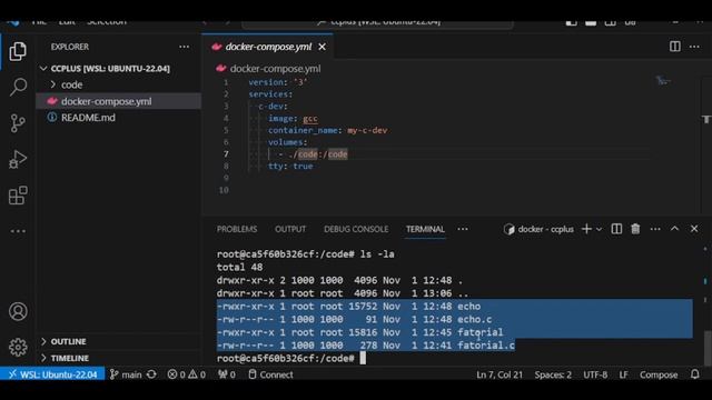 Linguagem C no Docker e VSCode #linguagemc #logicalprogramming