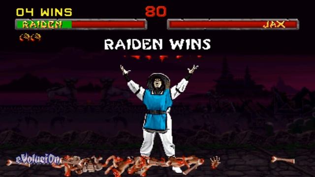 Mortal Kombat II Arcade Raiden playthrough Part 1 of 2
