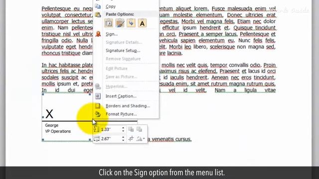 How to Insert a Signature into Microsoft Word смотреть онлайн