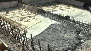 Модернизация на Нелидовском ДОКе. Ремонт бассейна для гидротермической обработки древесины