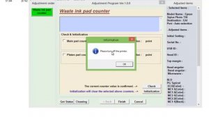 EPSON STYLUS PHOTO P50 RESET  VITAS