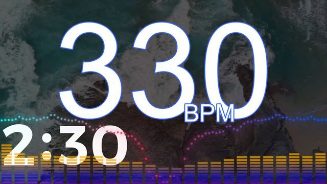 330BPM　8beats①　5minutes Drums Metronome смотреть онлайн