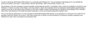 Is it possible to install a HP Deskjet 930C series printer in Windows 8.1?