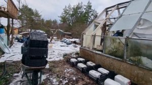 #542 Остекление теплицы