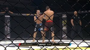 Жесткое противостояние | EFC 40: Леонид Малоземов vs Ильнур Ахметвалеев