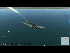 Bell P-39 L-1 Aircobra  против He111  над Керчью. Сбиты 2 бомбардировщика