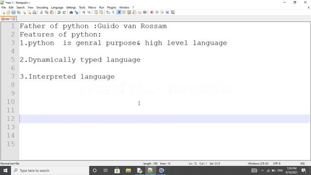 Features of python | what is python language | python for beginners |python tutorials| python