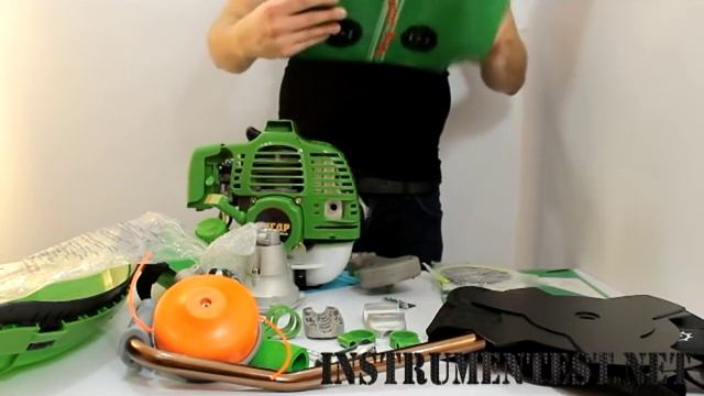 Бензиновая коса Кедр БГ - 4500 смотреть онлайн