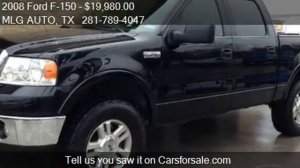 2008 Ford F-150 Lariat 4x4 4dr SuperCrew Styleside 5.5 ft. S