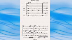 "Oh, Pretty Women" (Roy Orbison) - ноты для брасс-квинтета