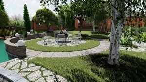 Ландшафтный дизайн. Проект участка 30 соток.