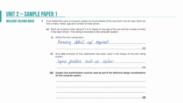 OCR GCSE Computer Science (J277) - Unit 2 Algorithms & Programming - Sample Paper 1 Exam Walkthroug смотреть онлайн