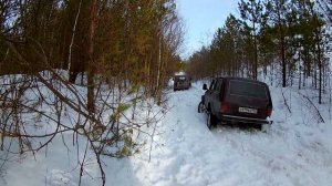 продолжение Цепи противоскольжения.Тест на ниве ВАЗ 21213 (резина кама flame 205/70 r16)