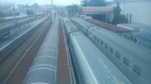 объявление о поезде №316 Симферополь - Адлер. Вокзал Симферополь