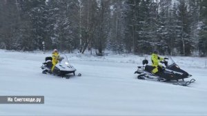 Новогоднее развлечение в Санкт-Петербурге - Катание на снегоходах