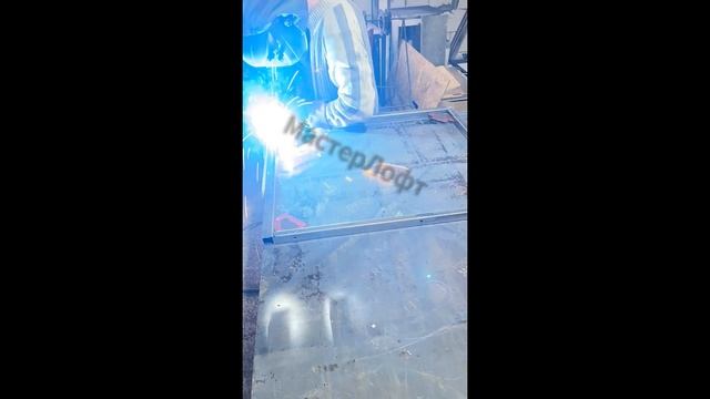 Простое подстолье из профтрубы 30х30