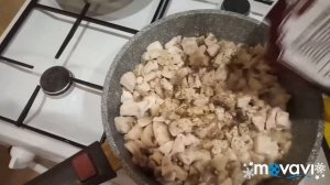 Быстрый ужин/лепешки с начинкой на гриле
