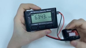 Измеритель емкости Li-Po аккумуляторов 8S G.T.Power - GTP-151