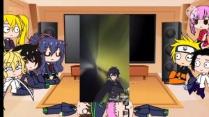 Реакция персонажей Наруто и Последний Серафим на ТТ /гача клуб/