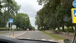 Из России в Германию. Поездка в Германию. Едем по Литве. Озёра и газоны. 9 часть.