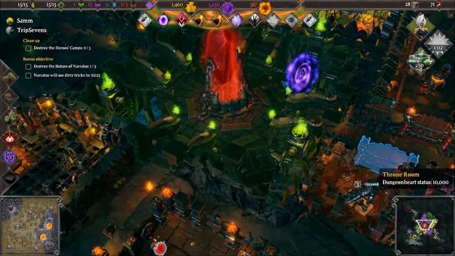 Dungeons 3 - Famous Last Words - Level 2 Pinpricks (Hellish Co-op) Gameplay смотреть онлайн