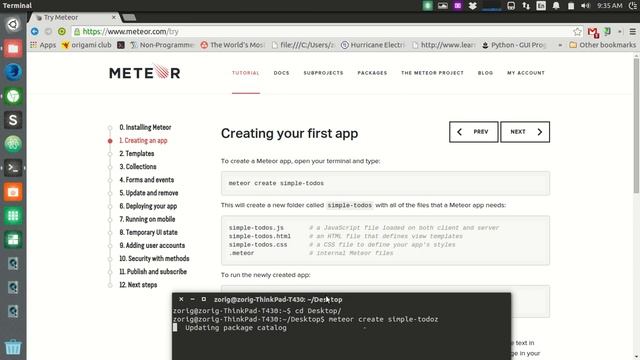 MeteorJS 101 смотреть онлайн