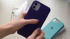 Чехлы для IPhone 11 фиолетовый