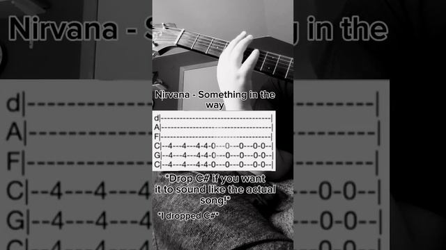 Something in the way - Nirvana - Acoustic Chords