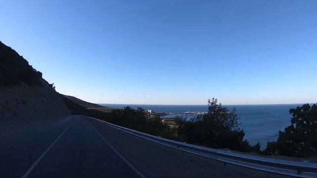 Дорога Большой Утриш - Таймлапс GoPro Hero 7 (черноморское побережье)... смотреть онлайн
