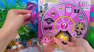 КУКЛЫ ЛОЛ Конфетти поп Целая Коробка + ЗОЛОТОЙ ШАР LOL SURPRISE
