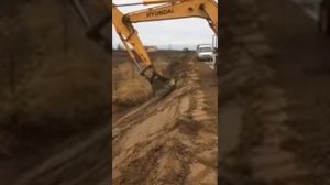 Профилировка откосов насыпи