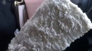 Как почистить замшевую сумочку❤️