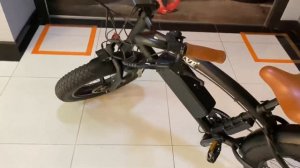 Эксклюзивный электровелосипед вело чоппер Revolve. Электрофэтбайк с мотором Bafang 750W