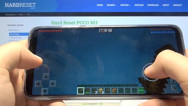 Test Game Minecraft on POCO M3 | Snapdragon 662 | 4GB RAM | Gameplay - FPS Check смотреть онлайн
