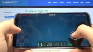 Test Game Minecraft on POCO M3 | Snapdragon 662 | 4GB RAM | Gameplay - FPS Check